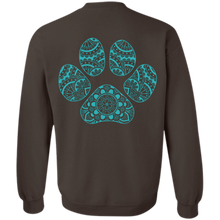 Load image into Gallery viewer, Arya Mandala Paw Crewneck with Back Decal
