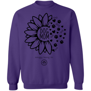 Dog Mom Sunflower Crewneck