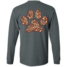 Load image into Gallery viewer, Arya Mandala Fall Paw Long Sleeve Tee with Back Decal

