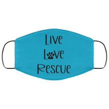 Load image into Gallery viewer, Live Love Rescue Mask
