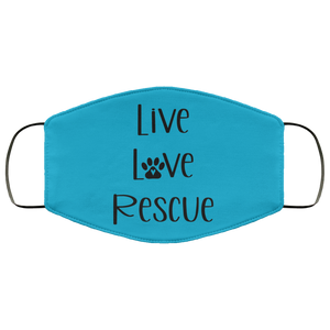 Live Love Rescue Mask