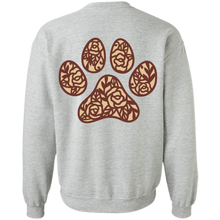 Load image into Gallery viewer, Arya Mandala Fall Paw Crewneck with Back Decal
