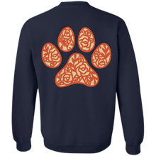Load image into Gallery viewer, Arya Mandala Fall Paw 2 Crewneck with Back Decal
