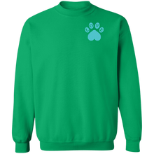 Load image into Gallery viewer, Arya Love Paw Crewneck with Back Decal
