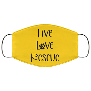 Live Love Rescue Mask